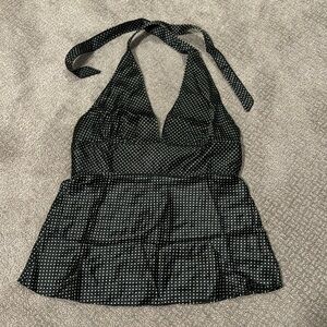 J. Crew Silk Halter Top